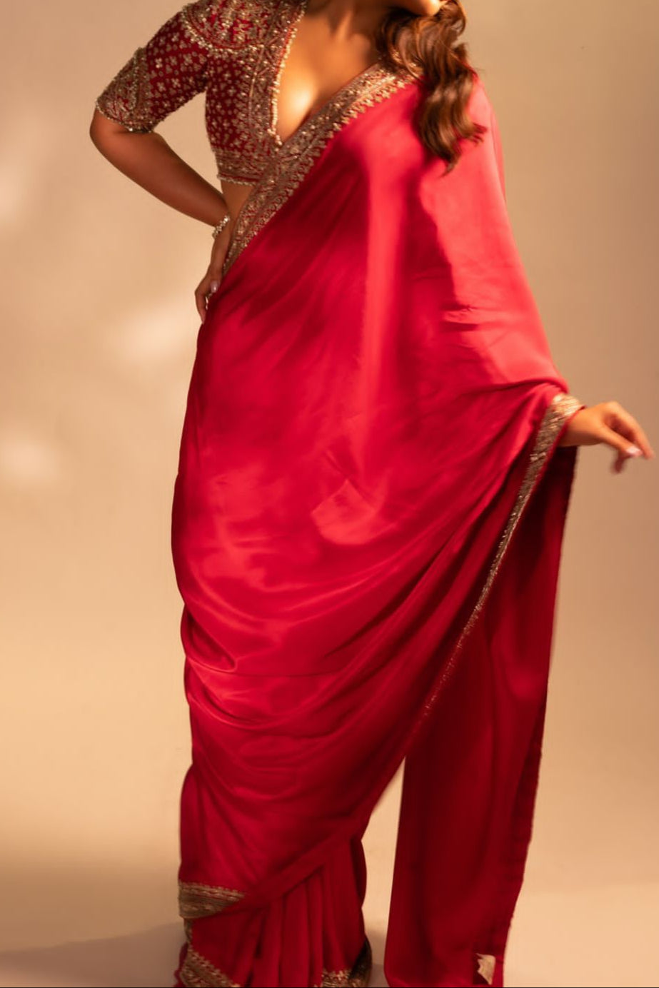 Majestic Queen Rangoli Silk Saree