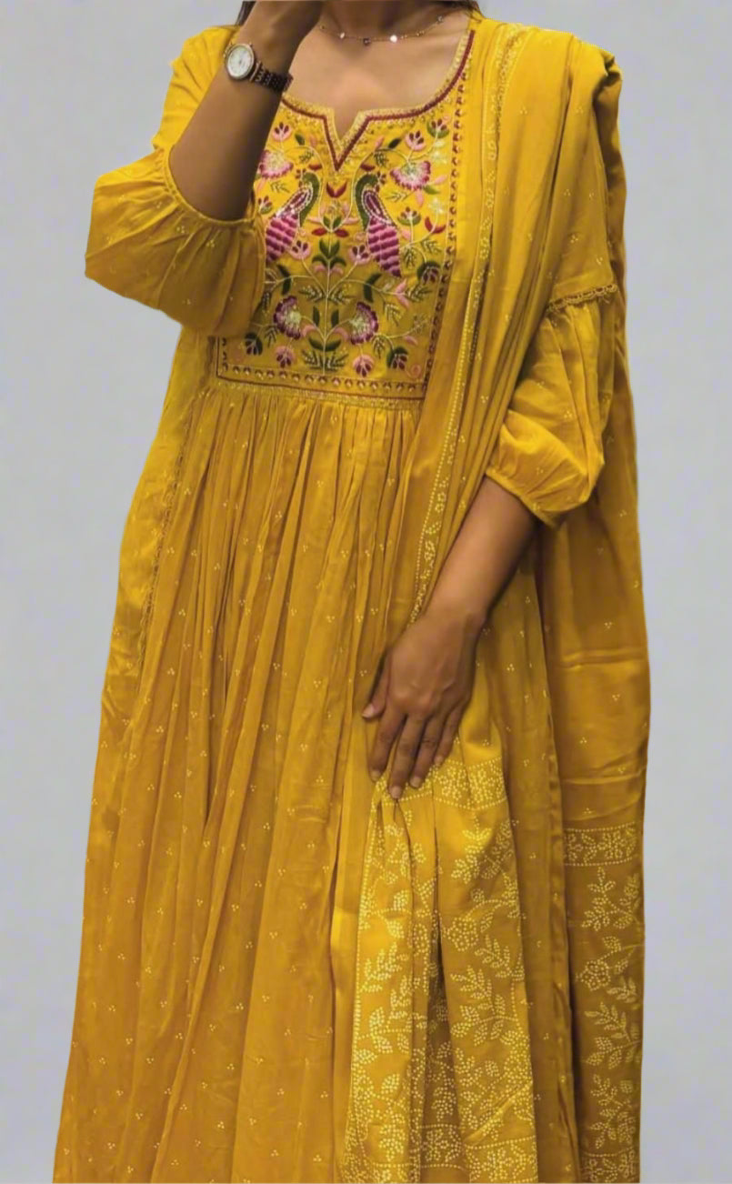 Zyrah Cotton Kurti Set