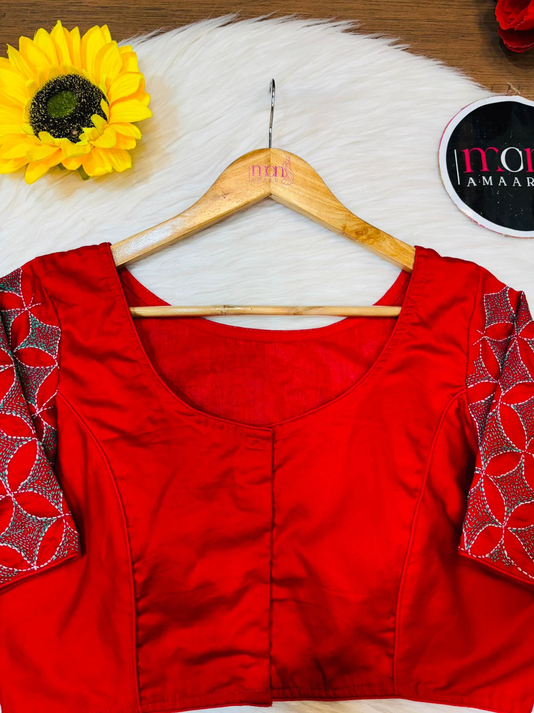Param Sundari Cotton Blouse