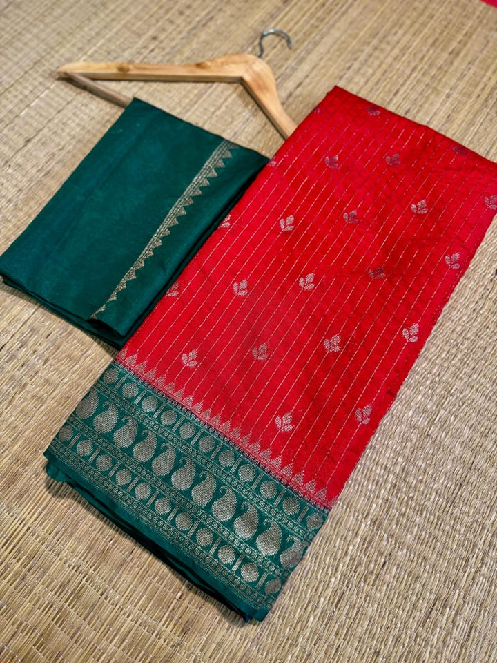 Beautiful Night Banarasi Silk Saree