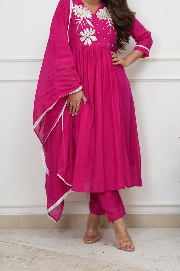 Art in Motion Cotton Kurti Set