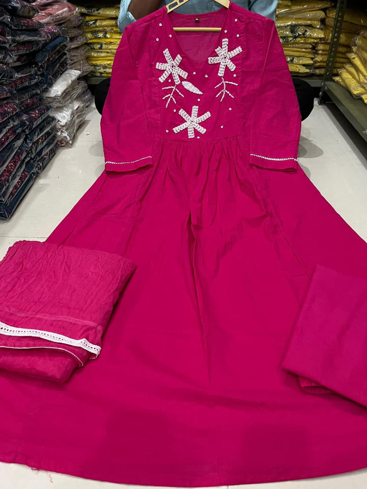 Art in Motion Cotton Kurti Set