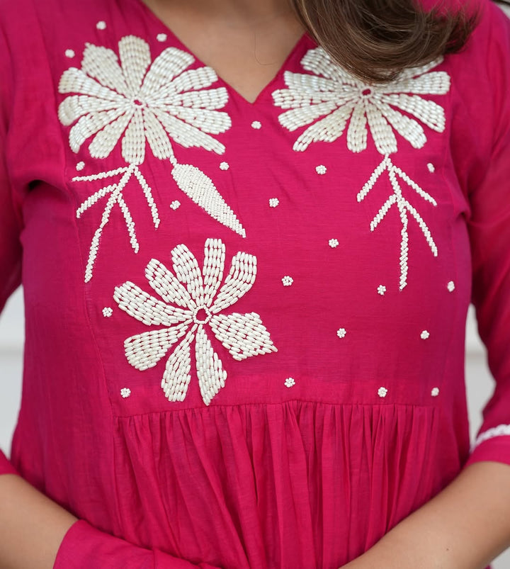 Art in Motion Cotton Kurti Set