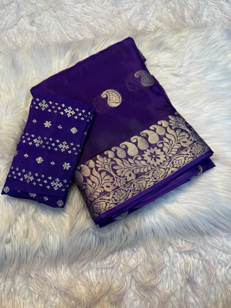 Caroline In Love Crepe Silk Saree