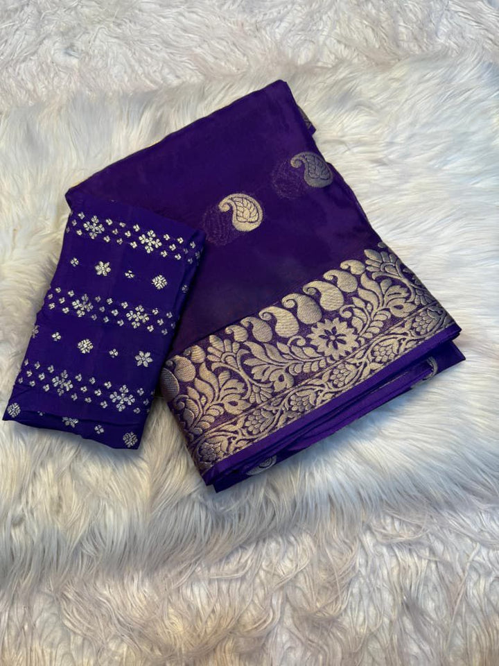 Caroline In Love Crepe Silk Saree