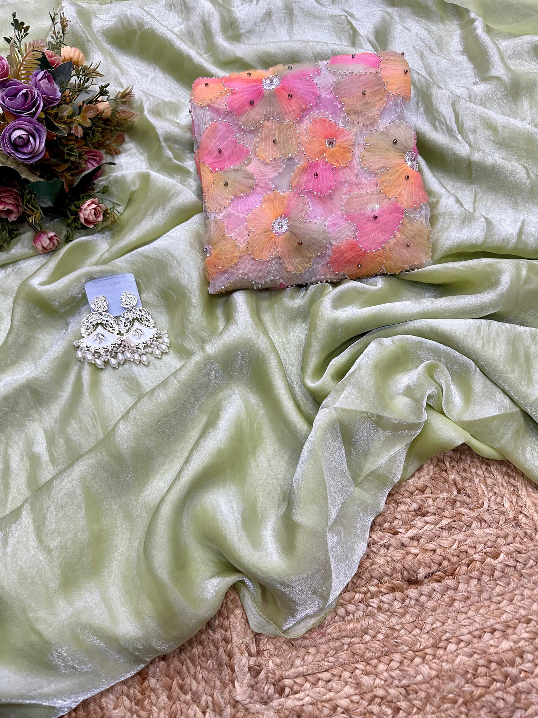 Prosper Weave Fancy Silk Saree