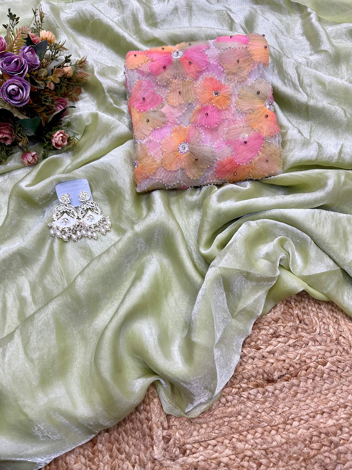 Prosper Weave Fancy Silk Saree