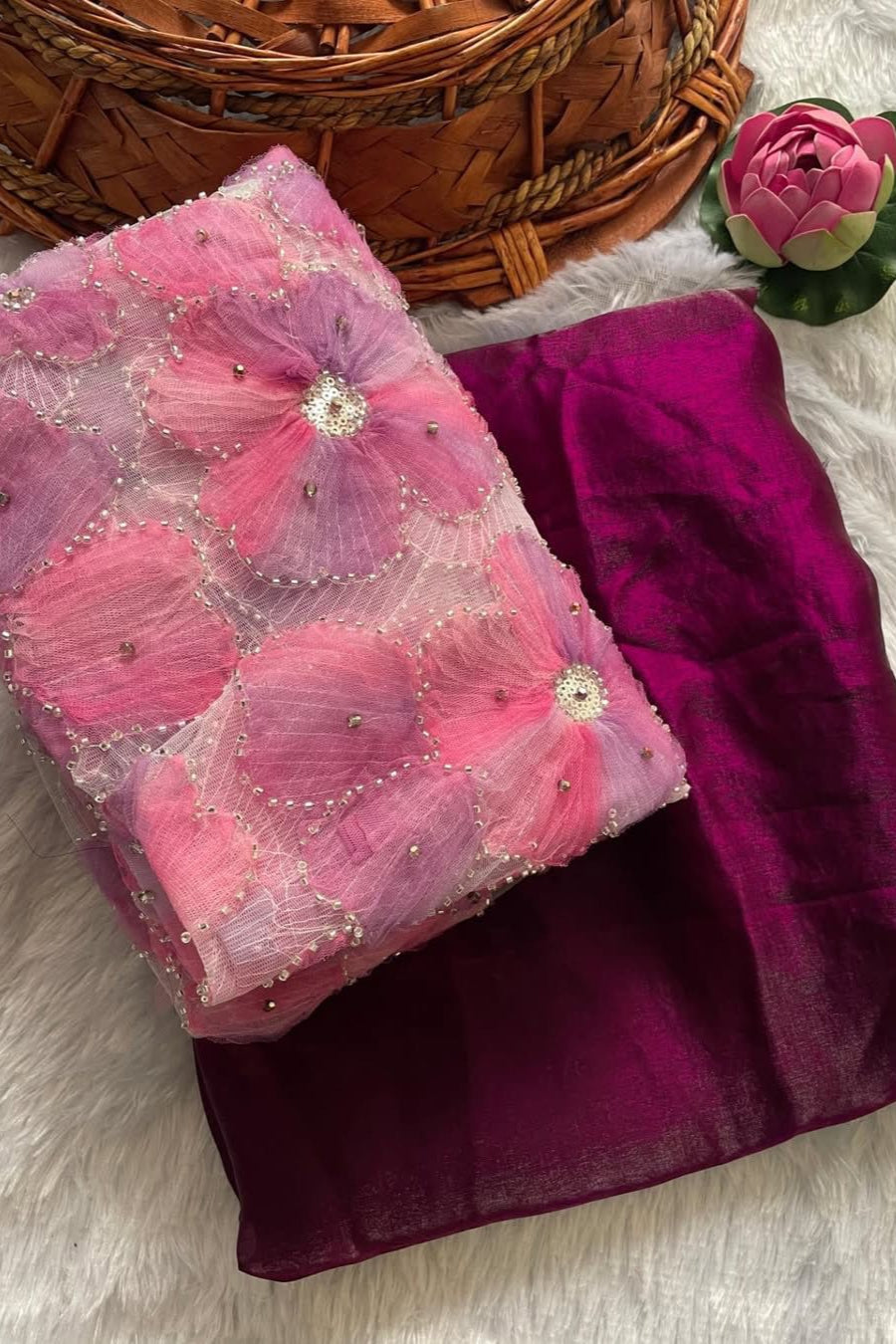 Prosper Weave Fancy Silk Saree