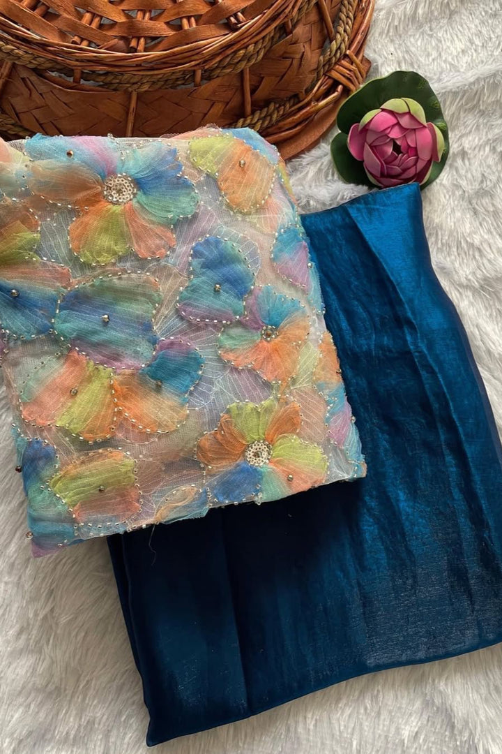 Prosper Weave Fancy Silk Saree