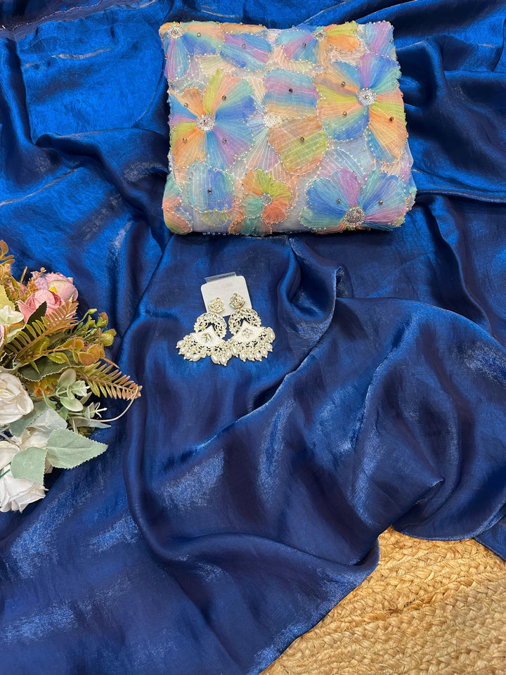 Prosper Weave Fancy Silk Saree