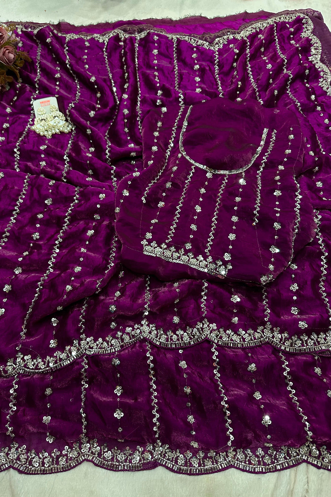 Wind’s Embrace Fancy Silk Saree