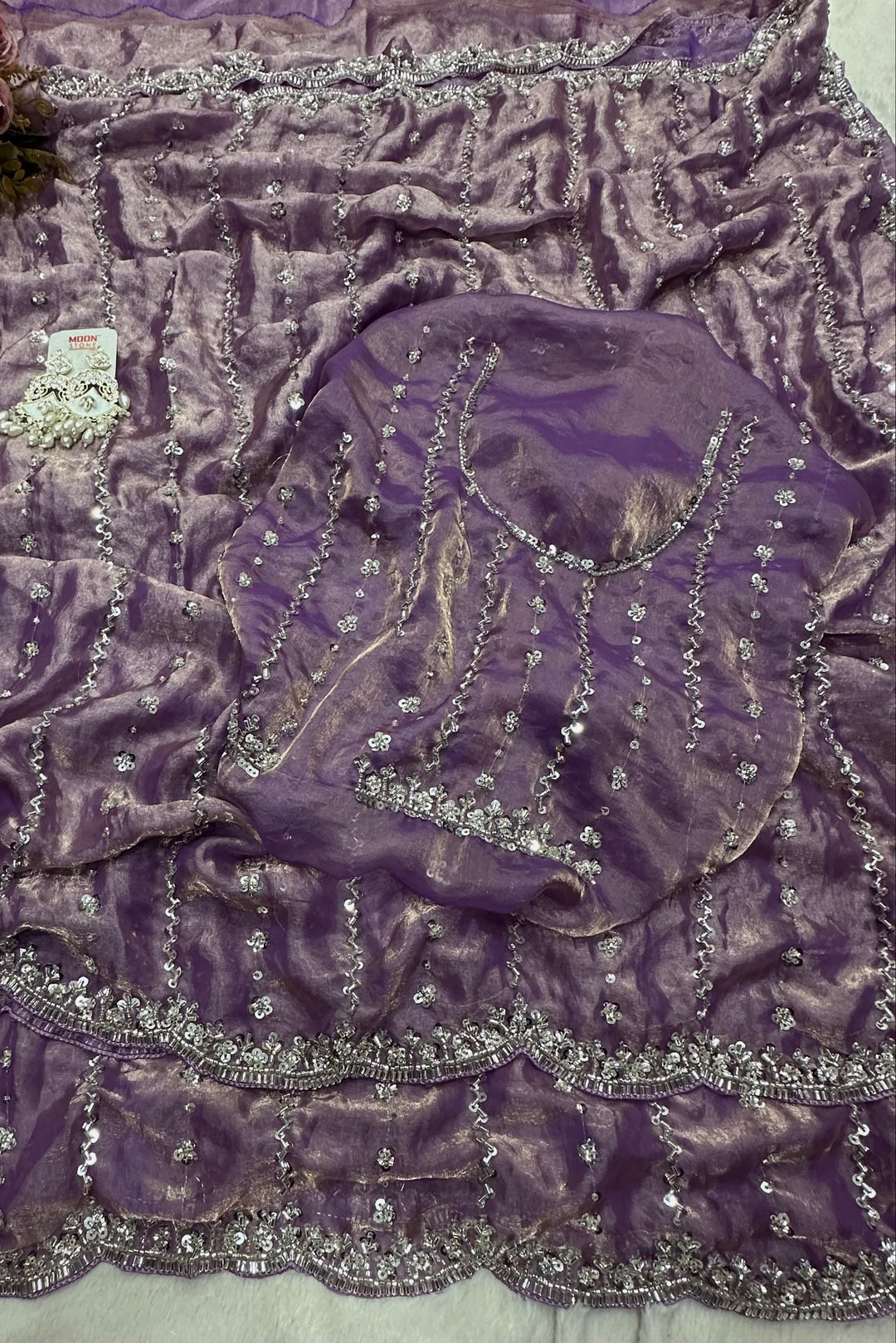 Wind’s Embrace Fancy Silk Saree