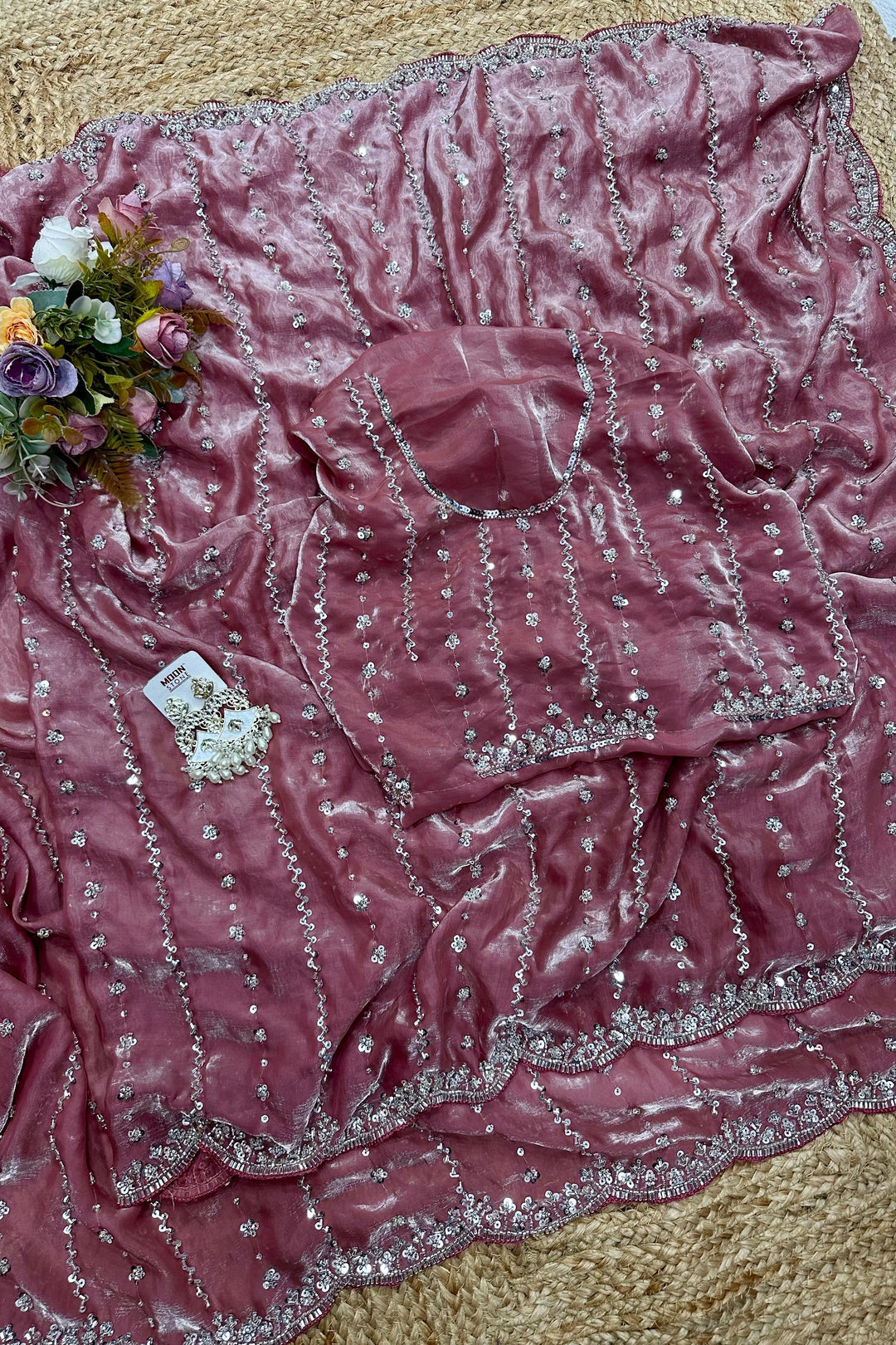 Wind’s Embrace Fancy Silk Saree