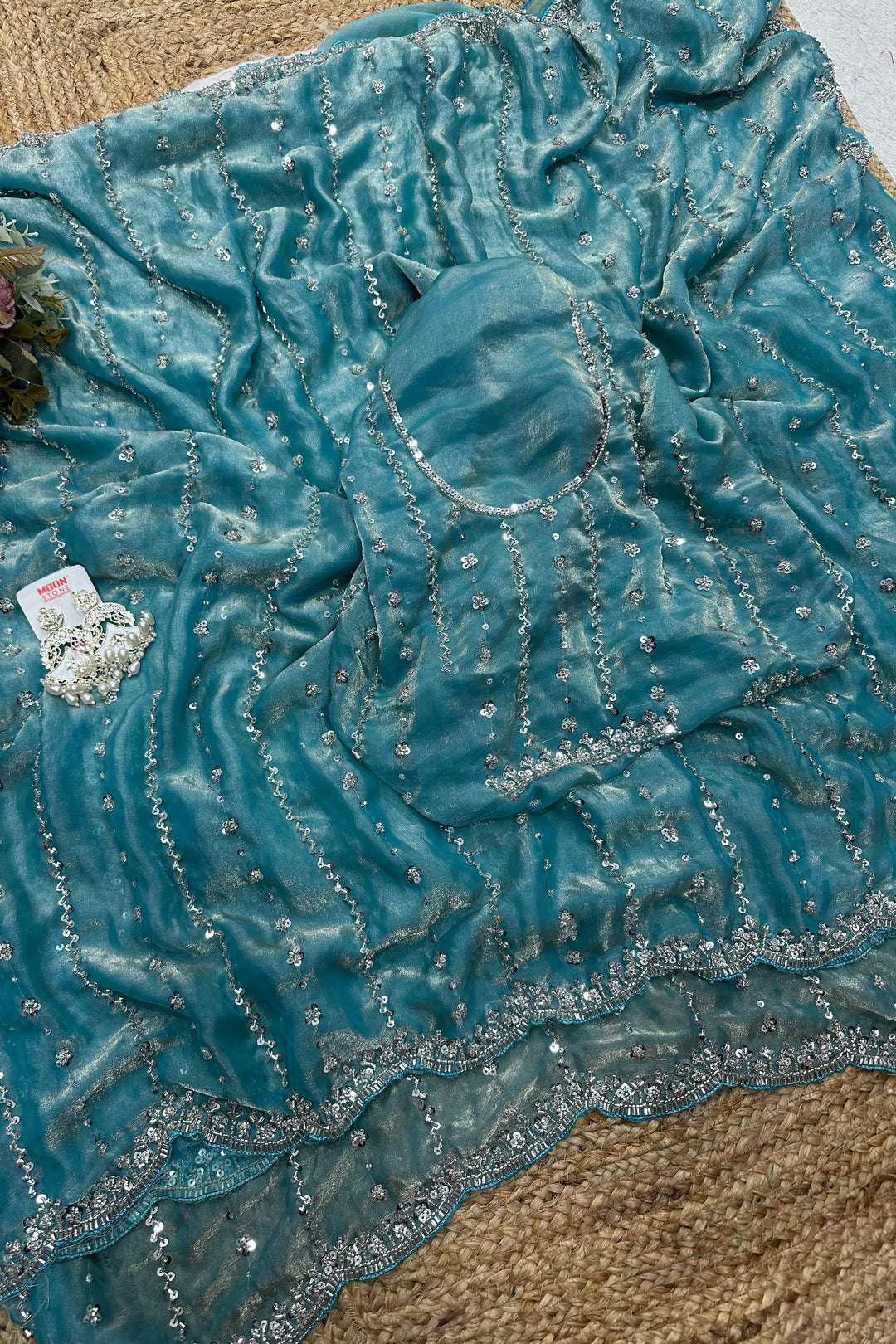 Wind’s Embrace Fancy Silk Saree