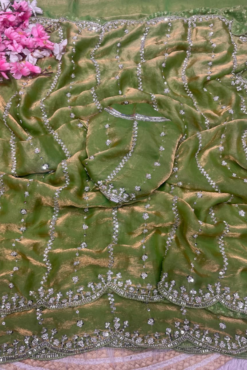 Wind’s Embrace Fancy Silk Saree