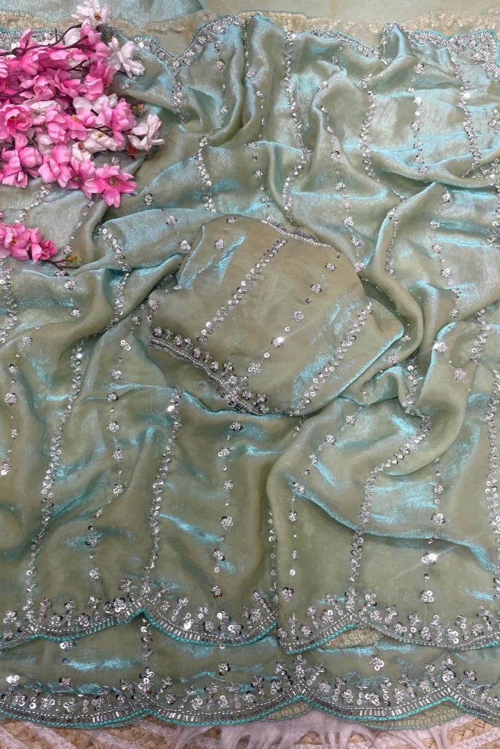 Wind’s Embrace Fancy Silk Saree