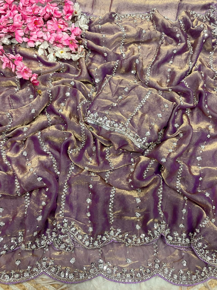 Wind’s Embrace Fancy Silk Saree