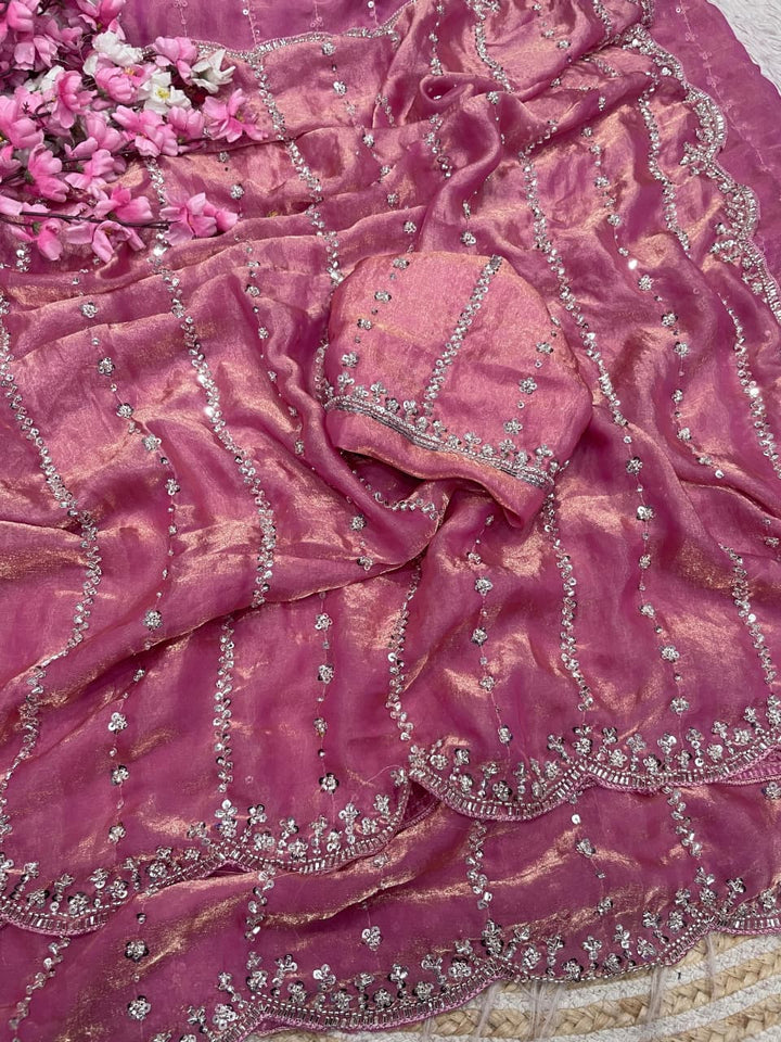 Wind’s Embrace Fancy Silk Saree