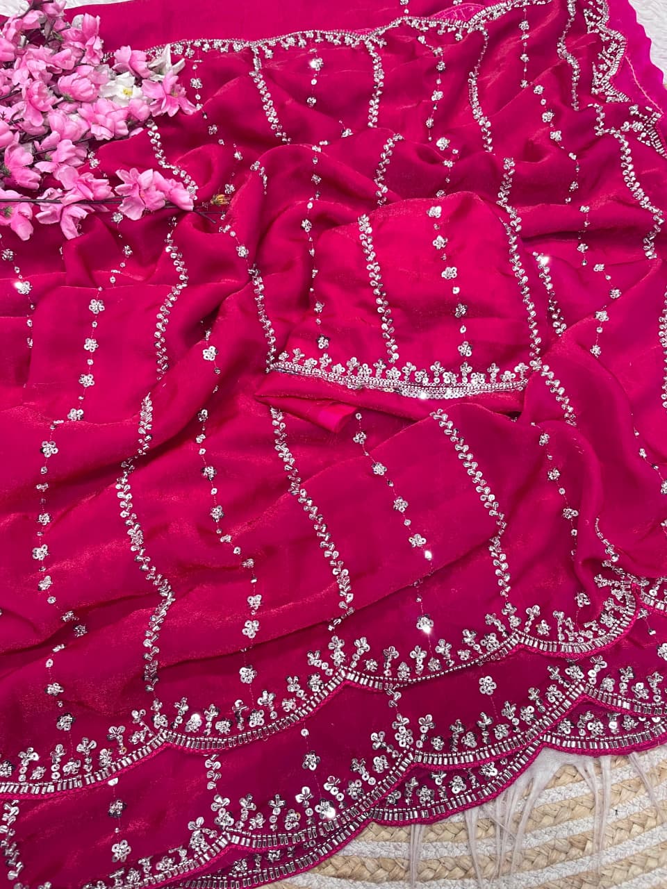 Wind’s Embrace Fancy Silk Saree