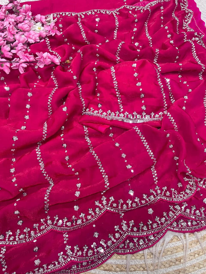 Wind’s Embrace Fancy Silk Saree