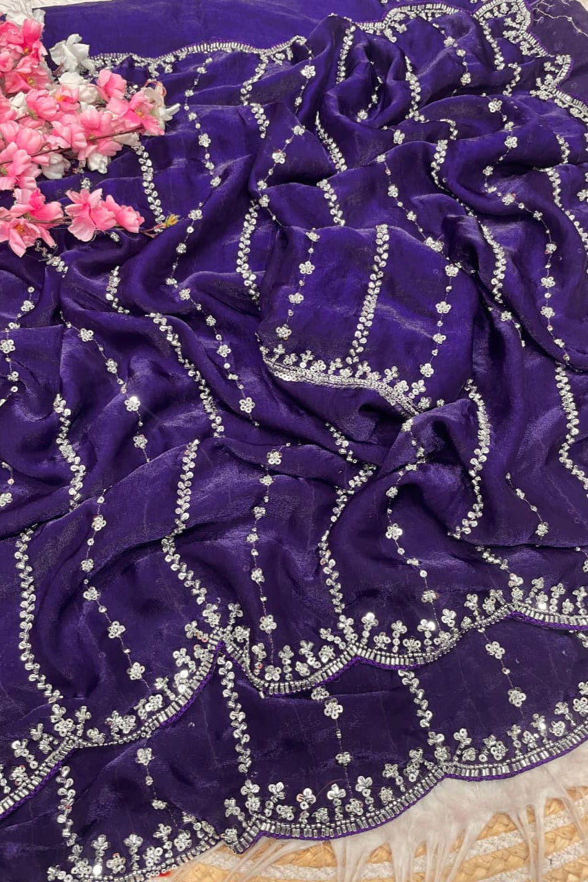 Wind’s Embrace Fancy Silk Saree