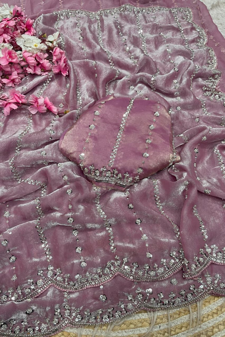 Wind’s Embrace Fancy Silk Saree