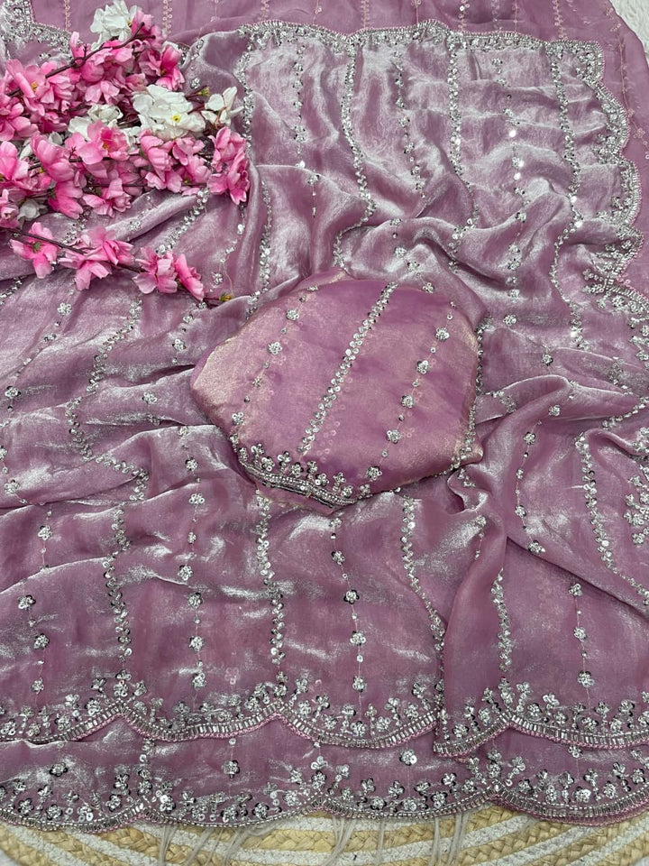 Wind’s Embrace Fancy Silk Saree