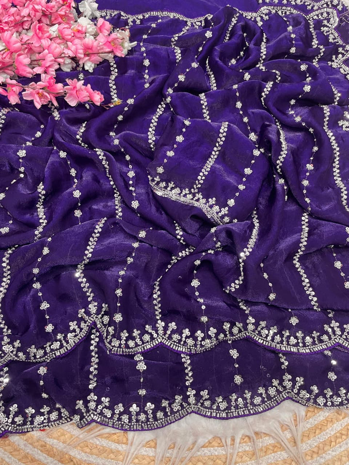 Wind’s Embrace Fancy Silk Saree