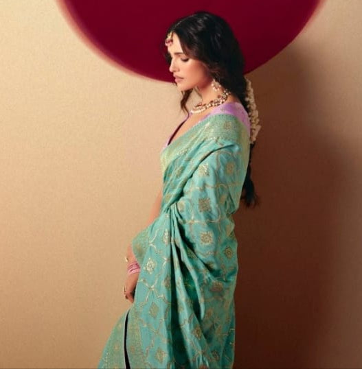 Sutra of Love Fancy Dola Viscous Silk Saree