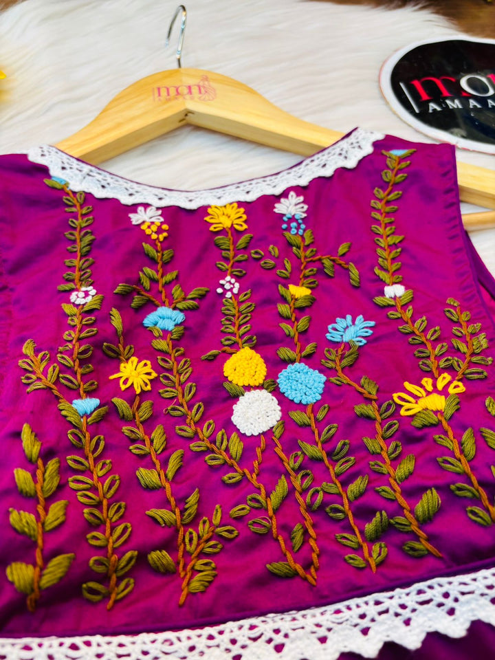 Magical Lace Work - Designer Blouse