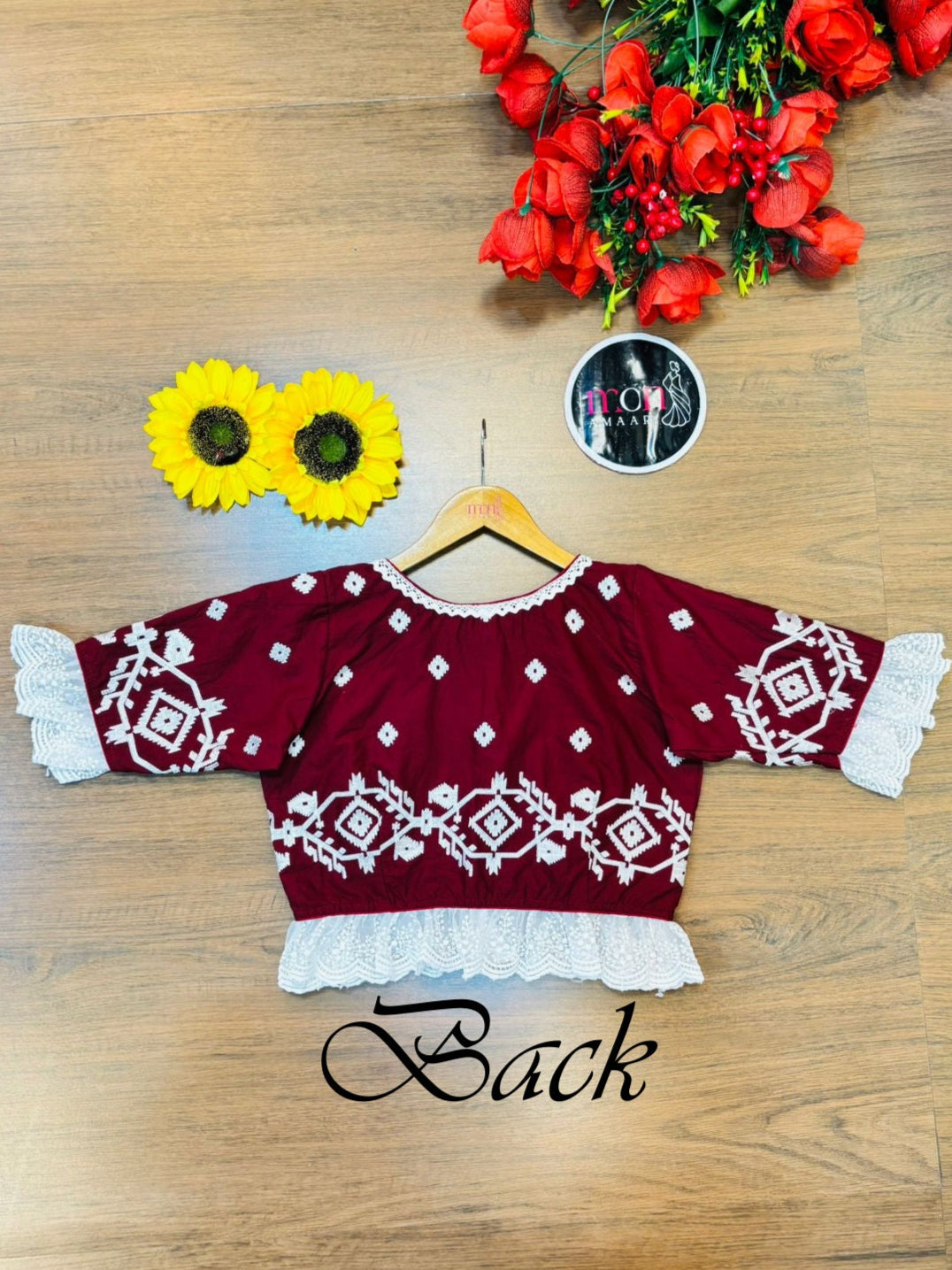 Dhara- Khadi Cotton Designer Blouse