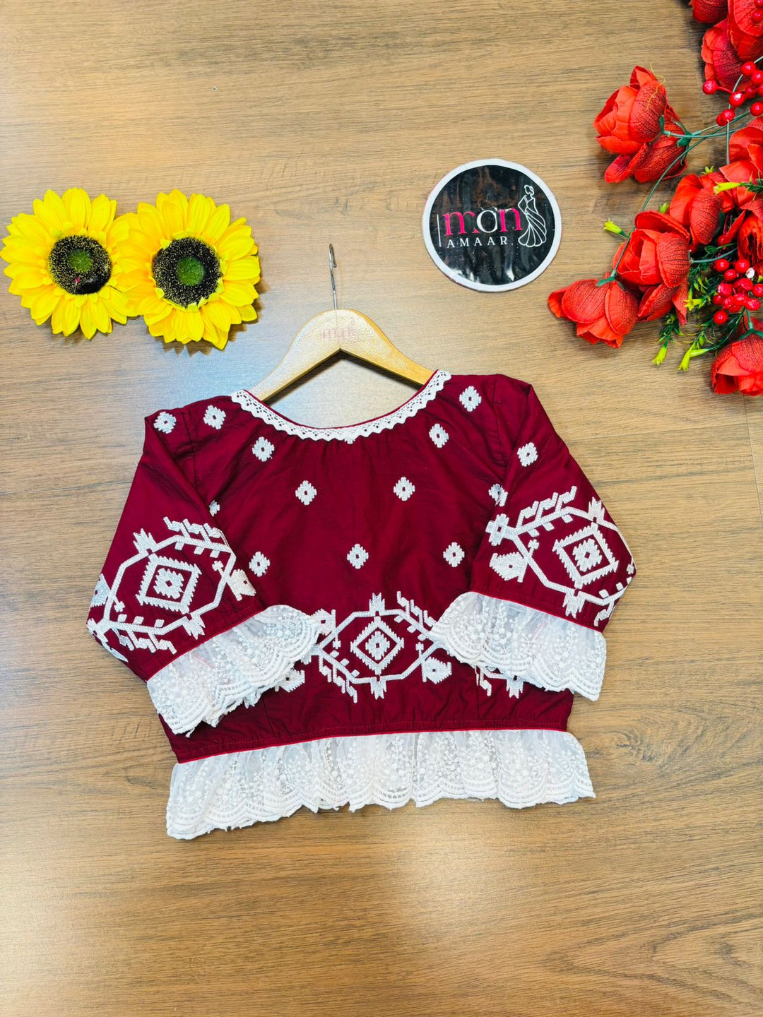 Dhara- Khadi Cotton Designer Blouse