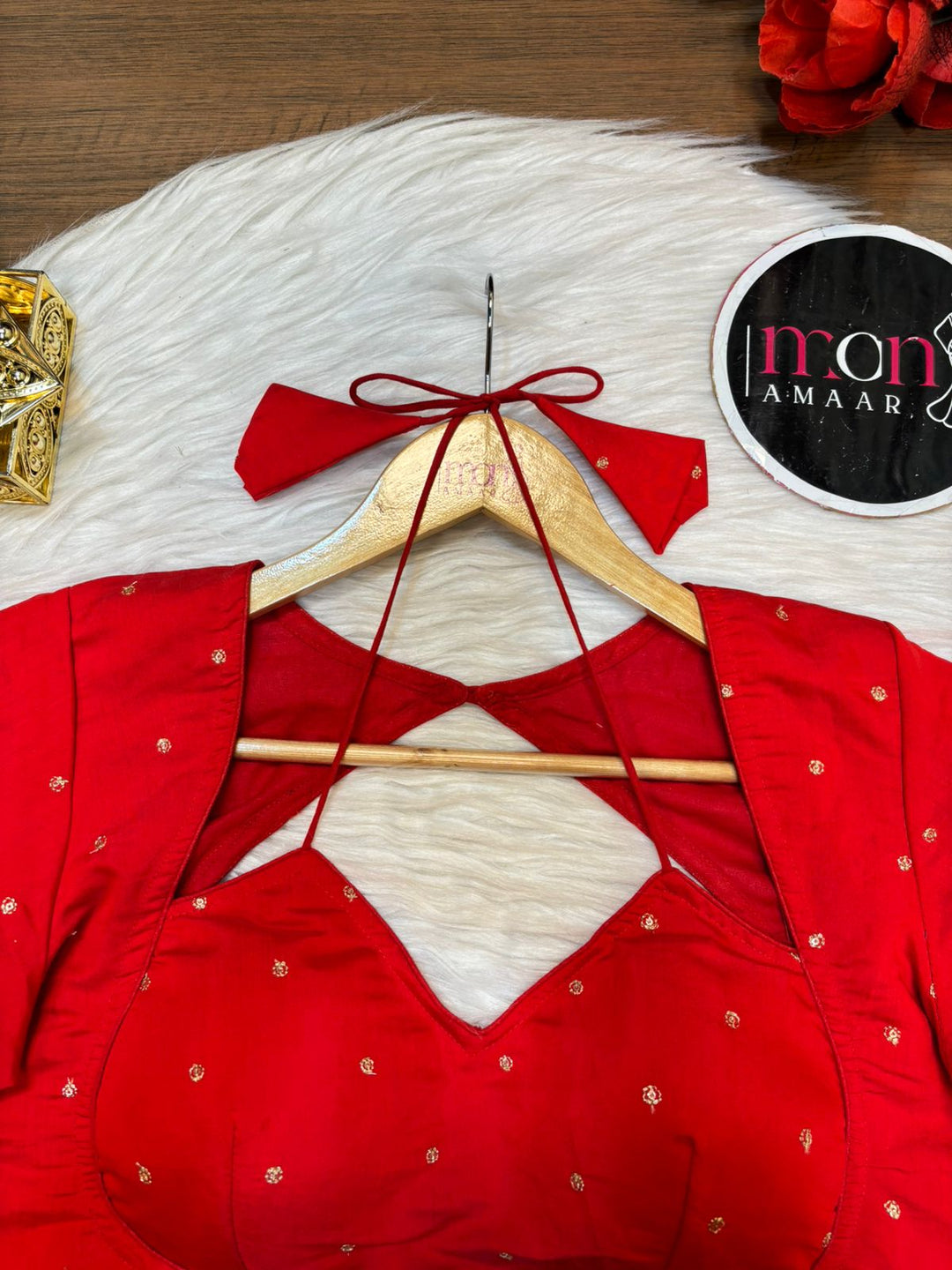 Ritzy Fun- Masaba Style Fancy Silk Blouse