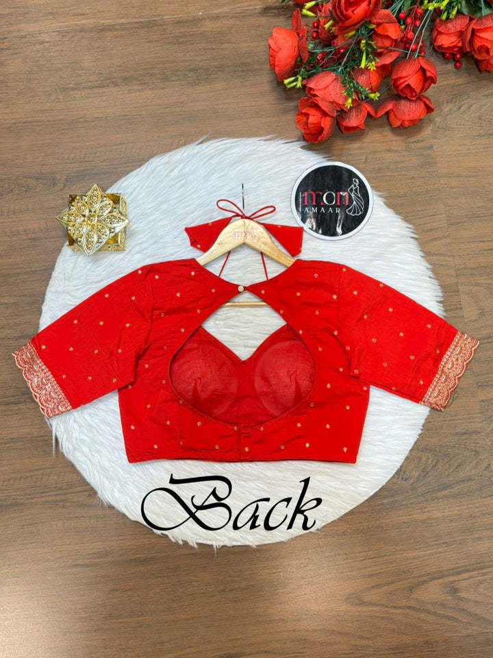 Ritzy Fun- Masaba Style Fancy Silk Blouse