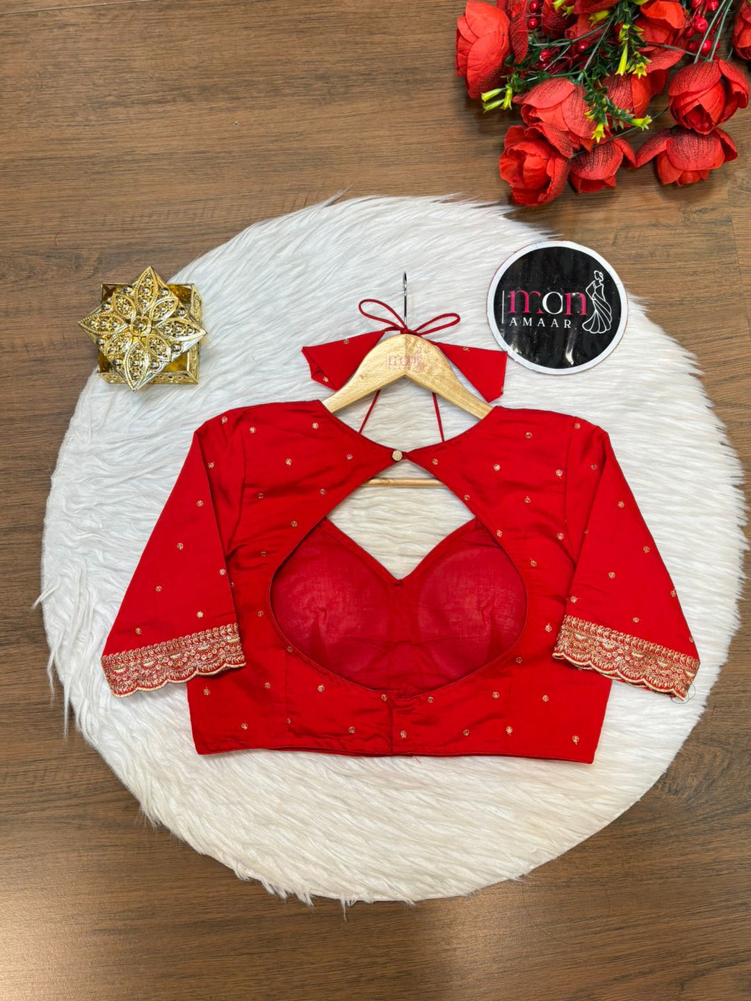 Ritzy Fun- Masaba Style Fancy Silk Blouse