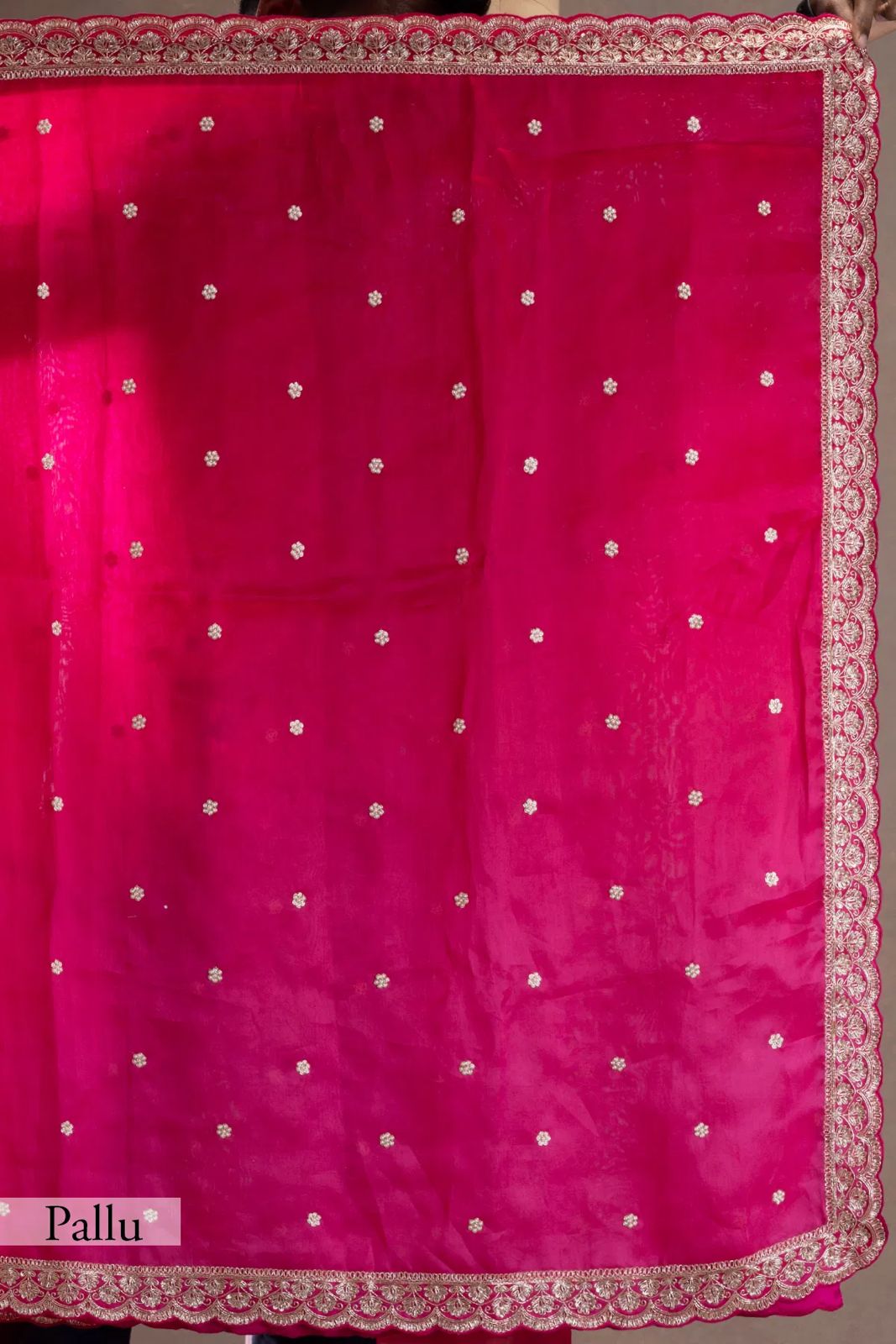 Pearl Breeze Tabby Silk Saree