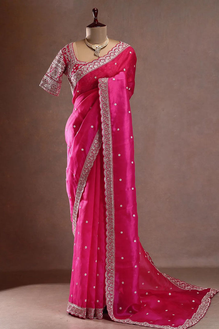 Pearl Breeze Tabby Silk Saree