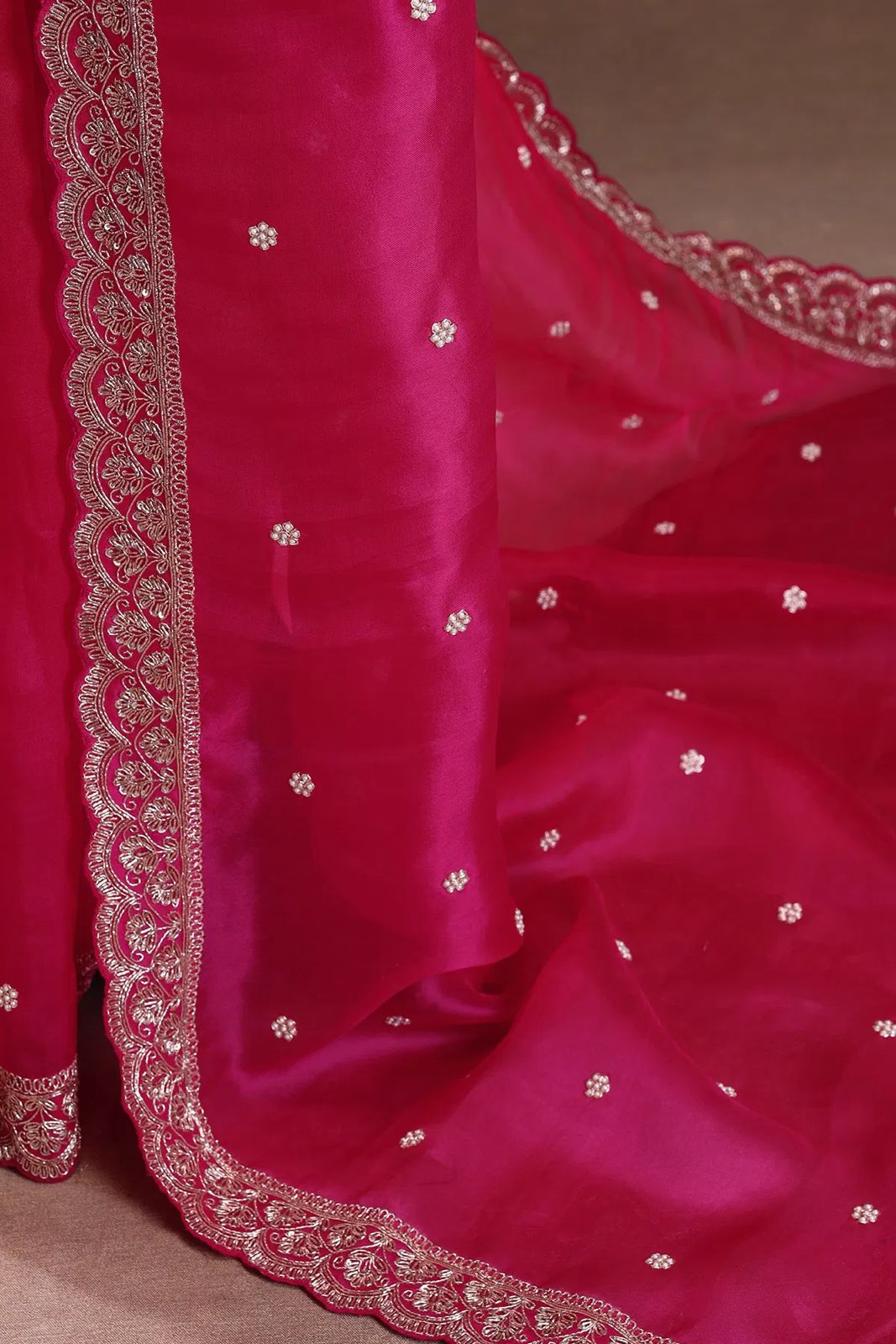 Pearl Breeze Tabby Silk Saree