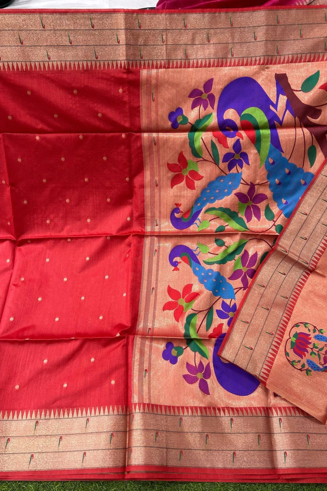 Diva’s Secret Tussar Paithani Silk Saree