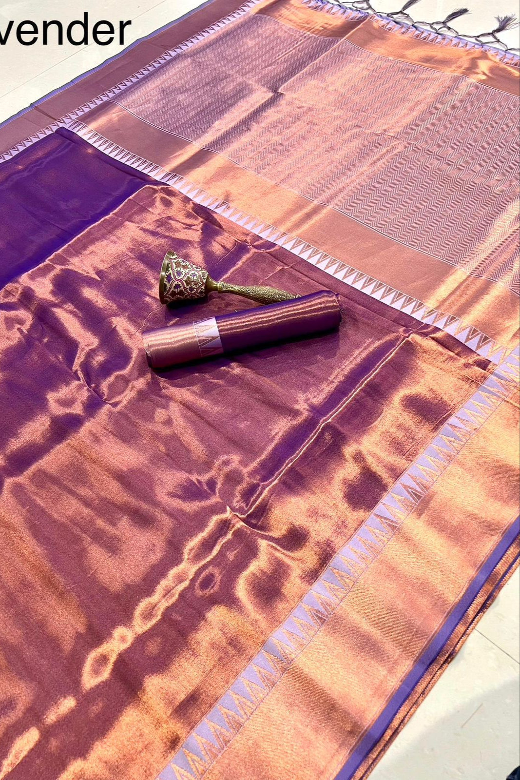 Ethereal Glow Fancy Silk Saree