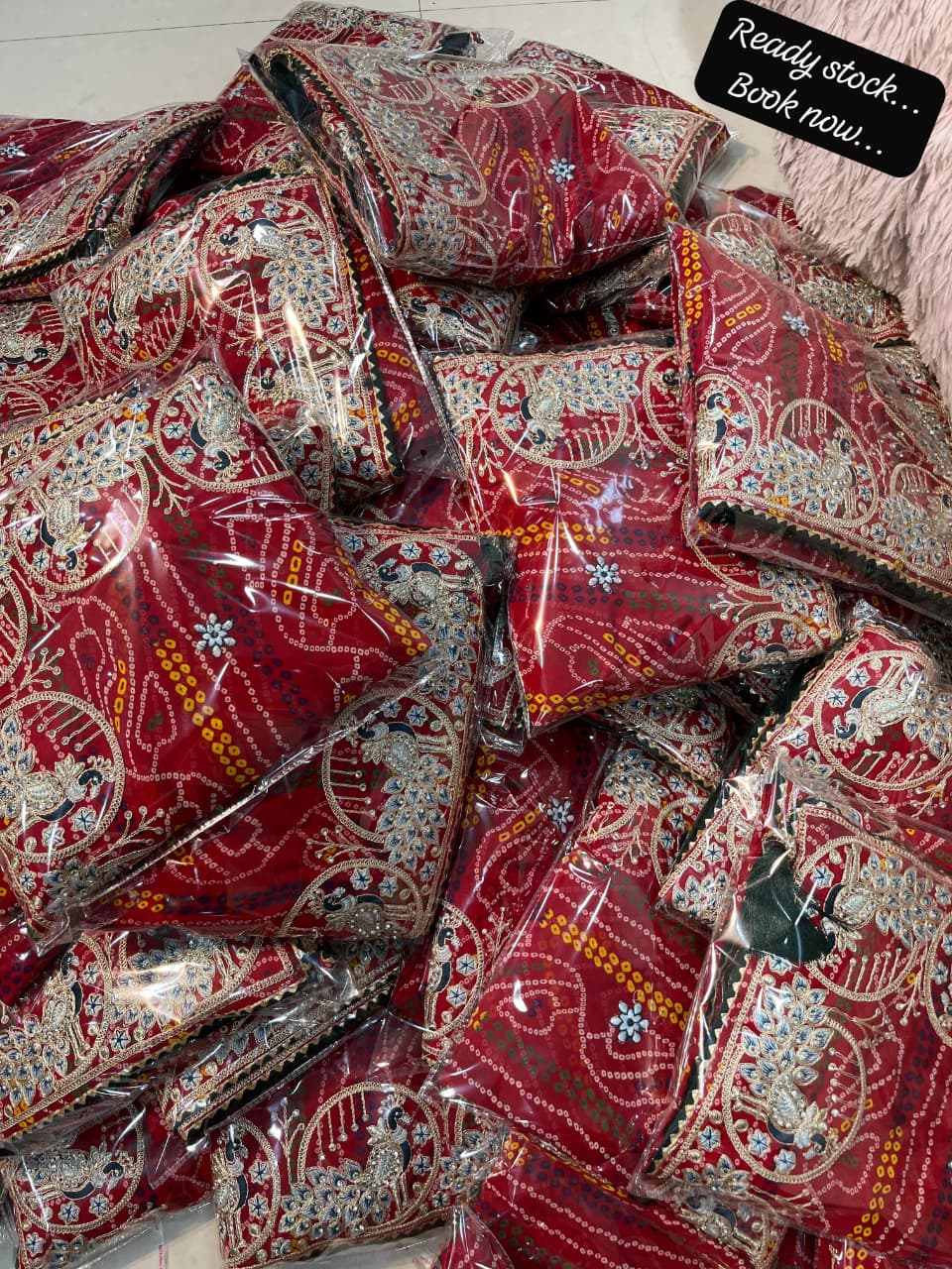 Chandrika Bandhni Georgette Saree