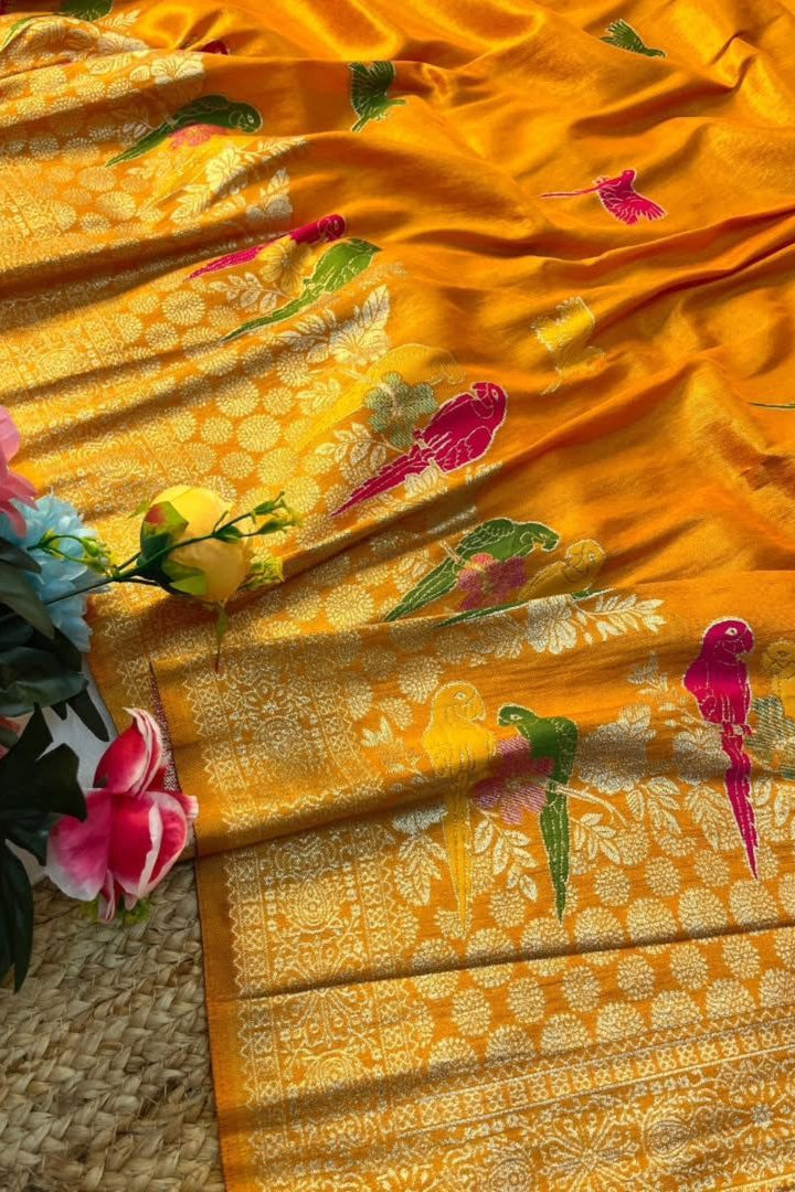 Ray of Grace Tissue Organza Saree