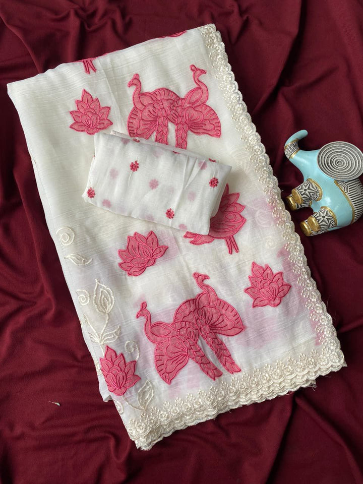 Love in the Drizzle Fancy Silk Saree