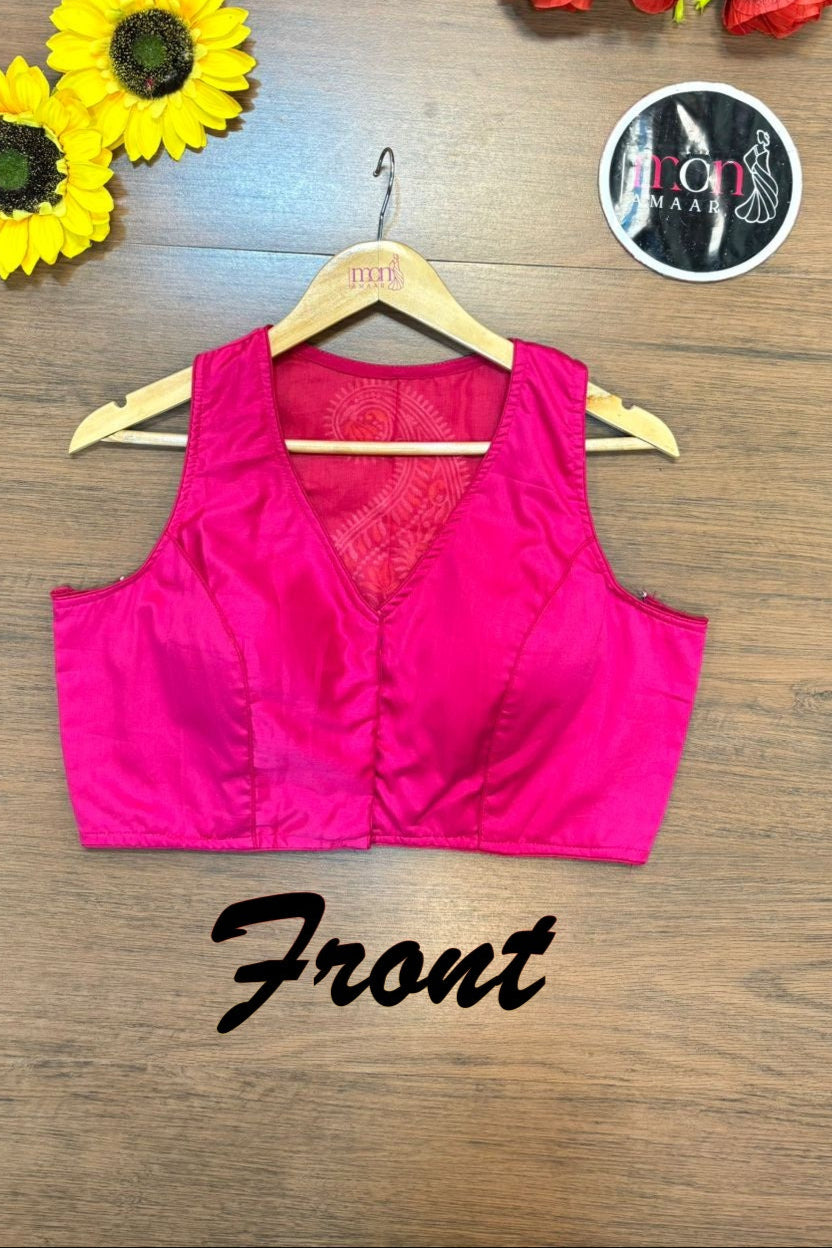 Signature Charm Designer Cotton Blouse