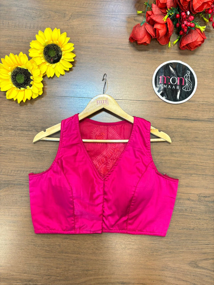 Signature Charm Designer Cotton Blouse