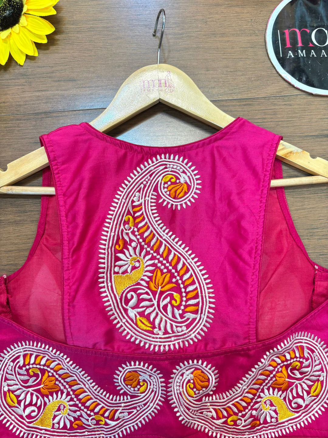 Signature Charm Designer Cotton Blouse