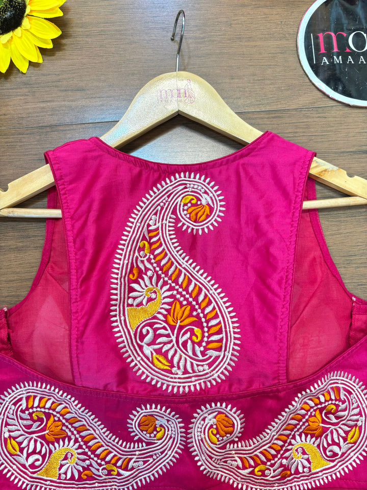 Signature Charm Designer Cotton Blouse