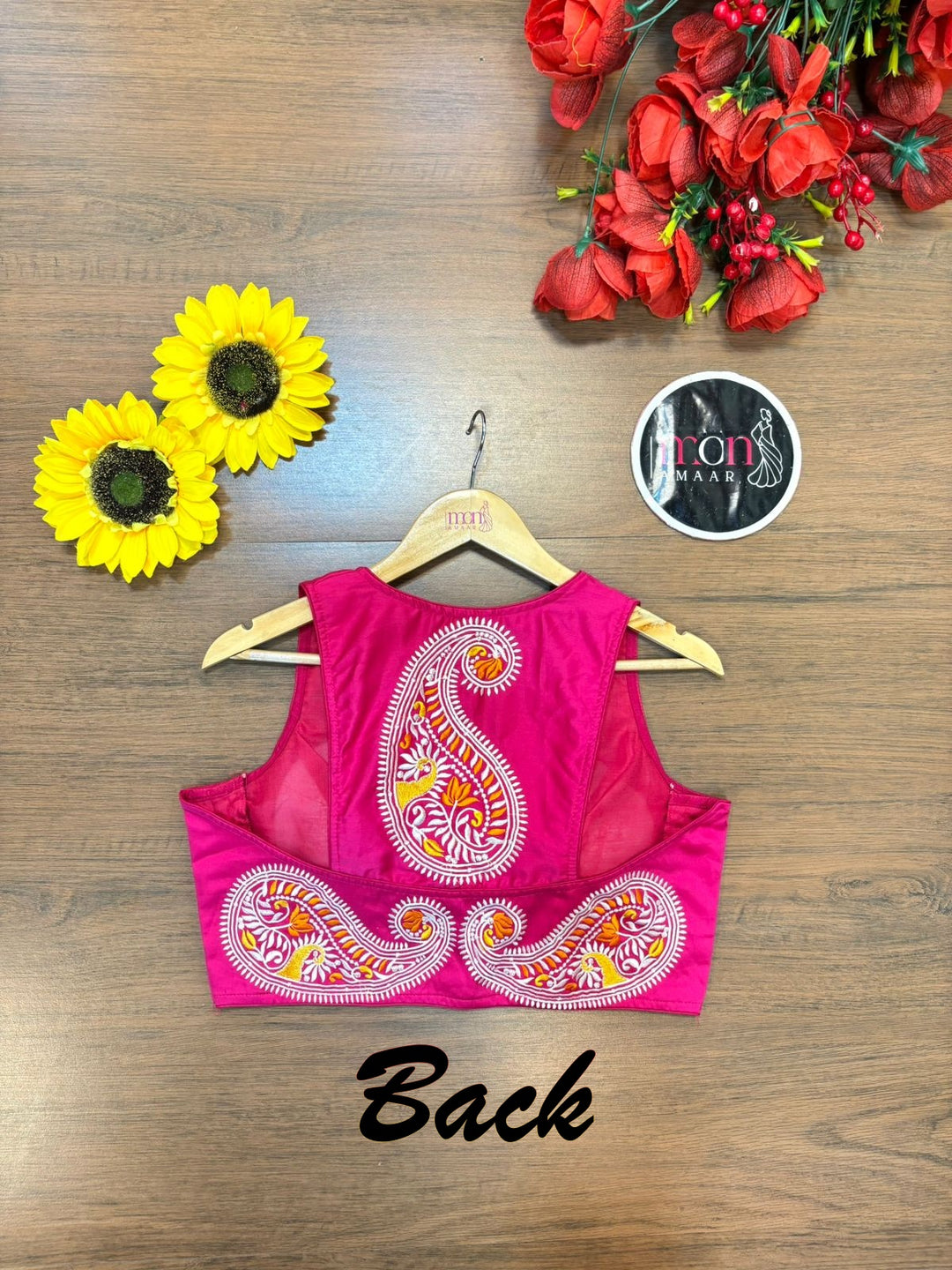 Signature Charm Designer Cotton Blouse