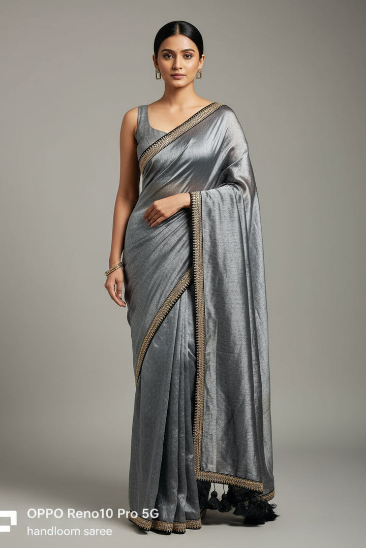 Rajlokkhi Raga Tissue Silk Saree