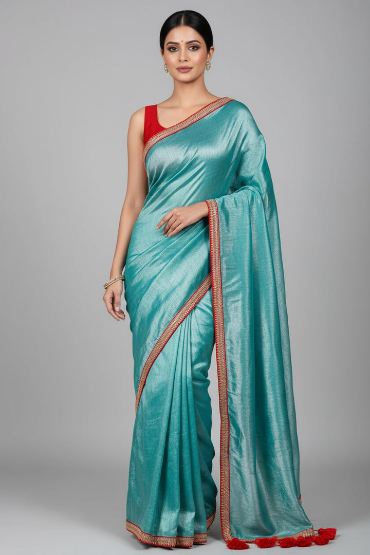 Rajlokkhi Raga Tissue Silk Saree